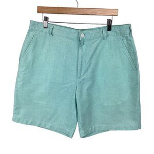 JOS. A. Bank Stays Cool Men's‎ Shorts 36 Light Green 100% Cotton